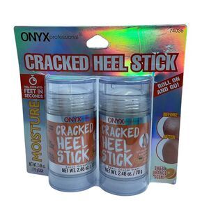 Cracked Heel Stick Onyx Hydrating Balm Sweet Orange Lg Stick 2.46oz 2 Pk